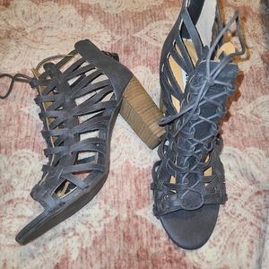 Not Rated Jacey Booties [ Navy ]